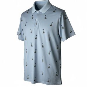 Bonobos Men’s The Performance‎ Golf Polo Light Blue Slim Fit Size Small
